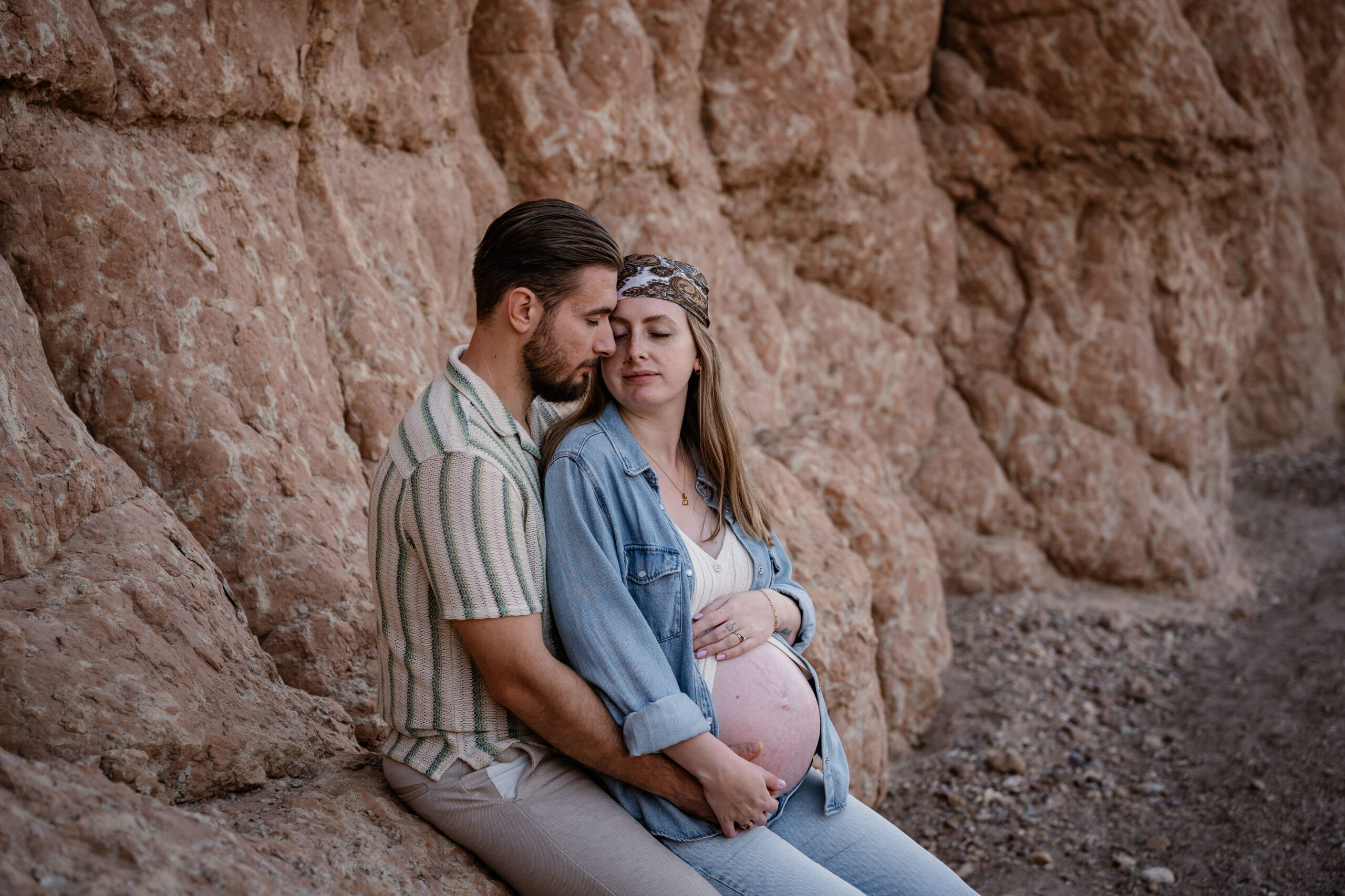 Marokko zwangerschapsshoot fotografie