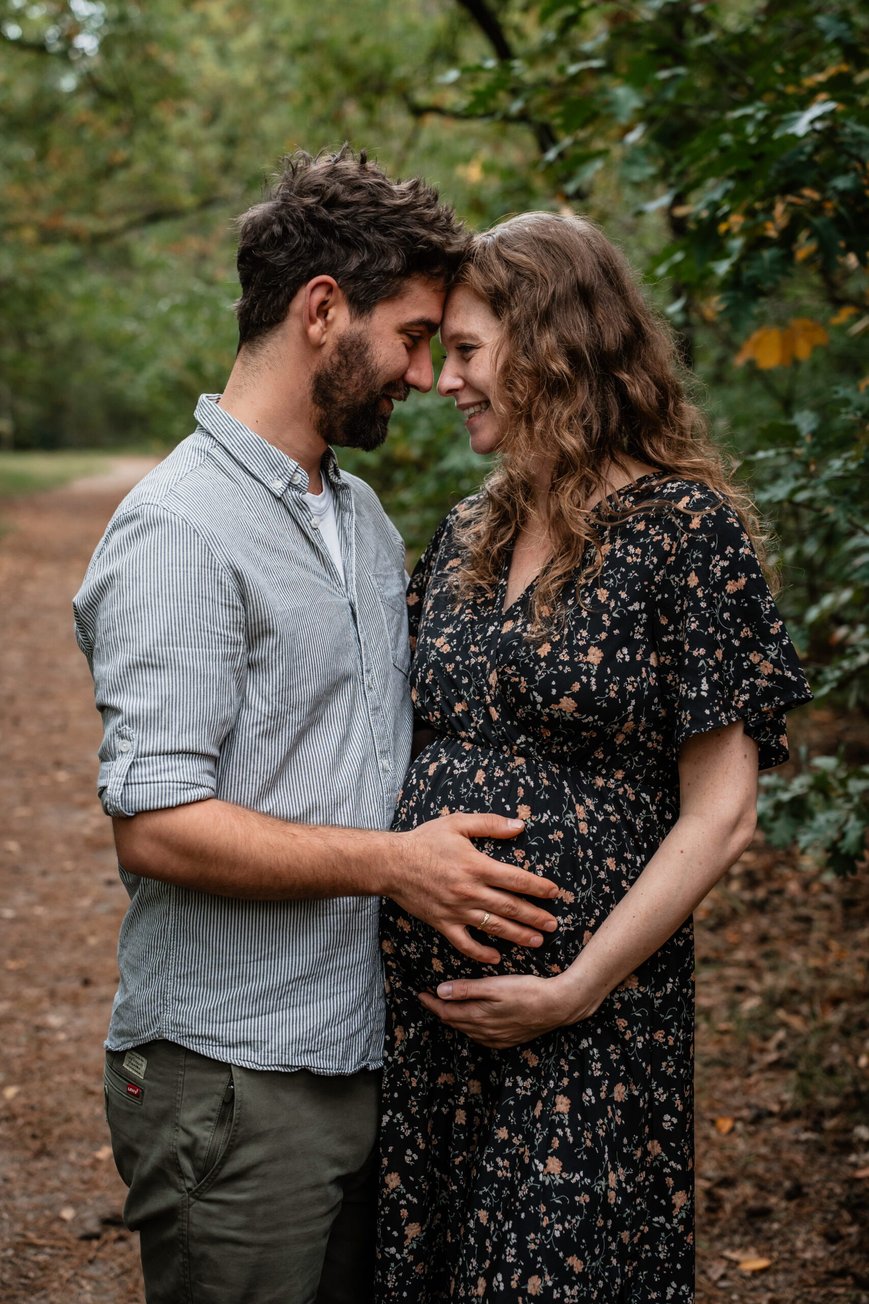 Zwangerschapsshoot Utrecht Buiten Bos