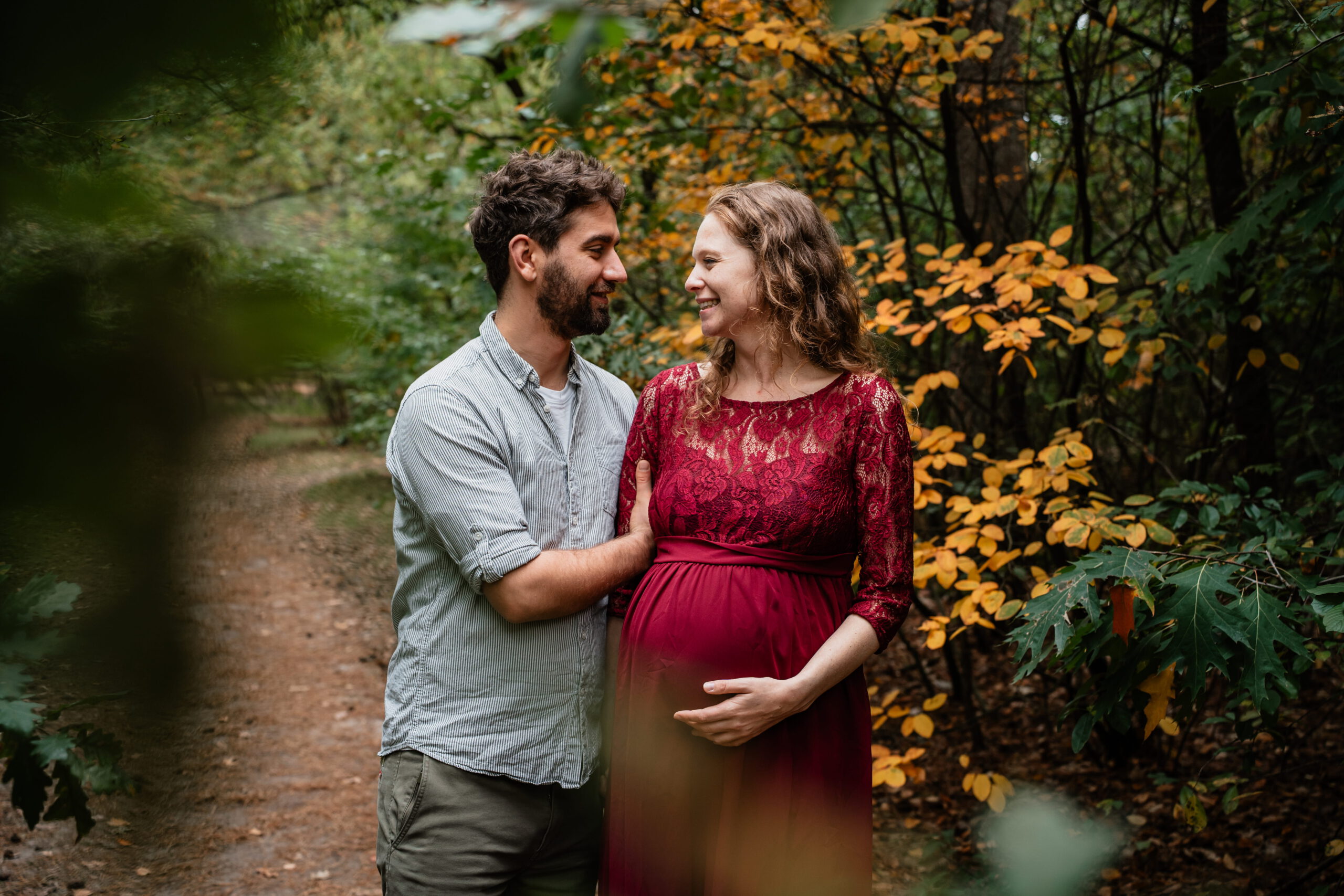 Zwangerschapsshoot Utrecht Buiten zwanger