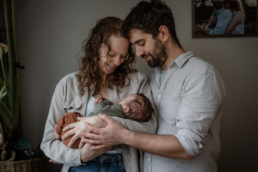 Kraamtijdshoot newborn fotografie